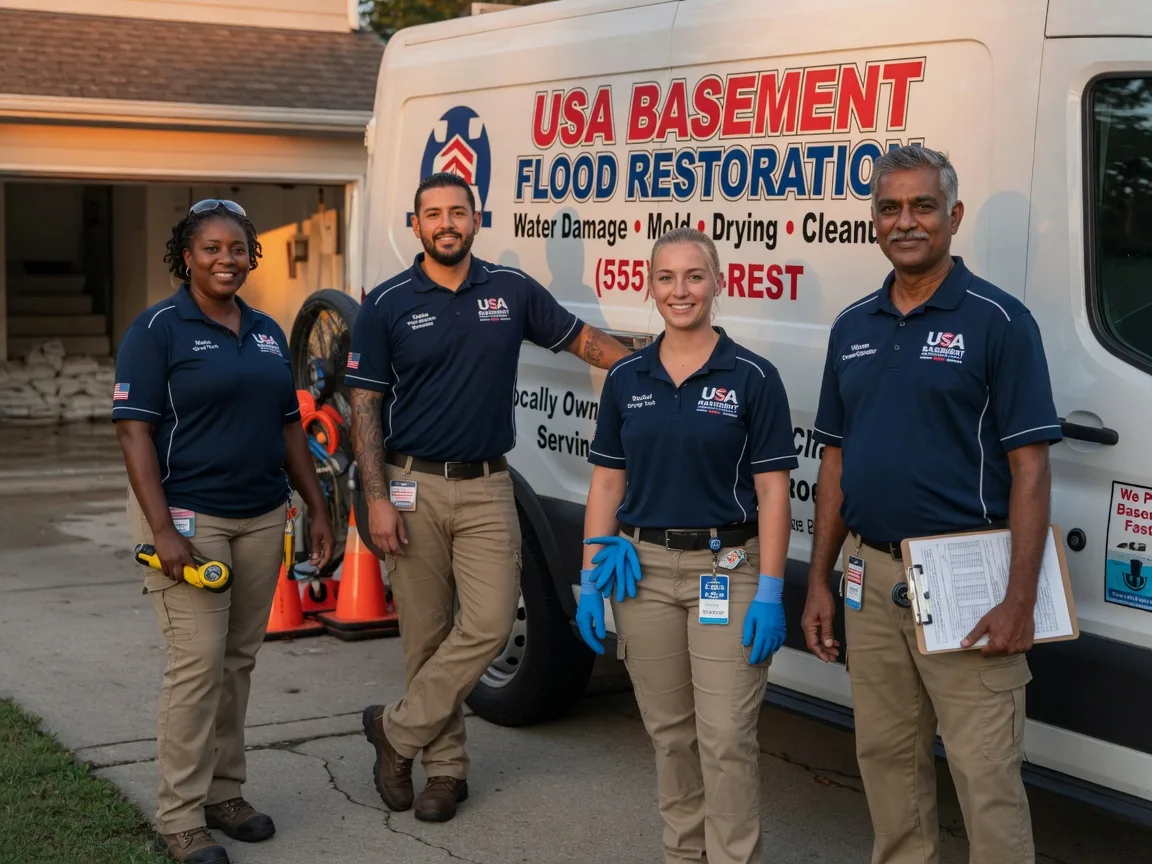 Basement Flood Cleanup company in Walls, MS